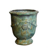 Image of Opal Green French Glazed Urn