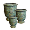 Image of Opal Green French Glazed Urn
