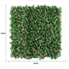 Image of Artificial Photinia Hedge 1m x 1m Plant Wall Screening Panel UV Protected Dimensions