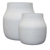 Image of Set of 2 Sizes Of White Sierra Caneco Pots