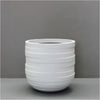 Image of Sierra Lightweight Circulum Pot Planter Small White