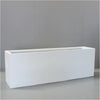 Image of Sierra Lightweight Dividum Trough Planter Large White