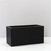 Image of Sierra Rectangulum Trough Planter Black Extra Large