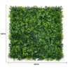 Image of Artificial Spring Sensation Hedge Wall Panel 1m x 1m UV Stabilised Dimensions