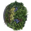 Image of 100cm Outdoor Artificial Lavender Green Wall Disc UV Stabilised