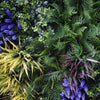 Image of 100cm Outdoor Artificial Lavender Green Wall Disc UV Stabilised