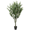 Image of Artificial Bushy Olive Tree With Fruit 180cm