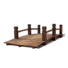 Image of 160cm Outdoor Wooden Rustic Bridge