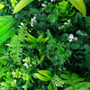 Image of 1m x 1m UV Stabilised Wild Tropics Artificial Vertical Garden Panel