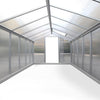 Image of 3.6m x 2.5m Polycarbonate Aluminium Greenhouse
