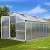 Image of 3.6m x 2.5m Polycarbonate Aluminium Greenhouse