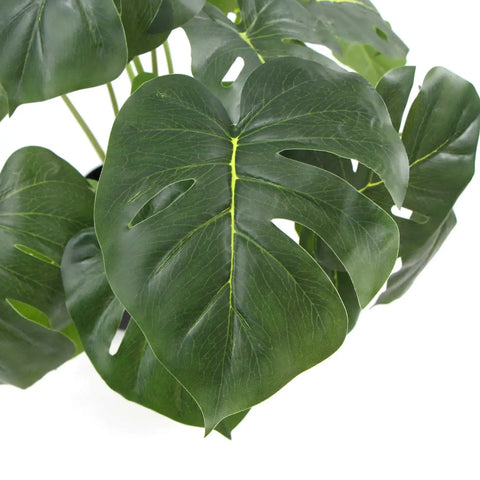 Potted Artificial Monstera Deliciosa Plant With Real Touch Leaves 50cm