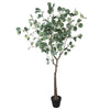 Image of Artificial Eucalyptus Tree (Red Box Polyanthemos) 150cm
