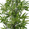 Image of Artificial Black Bamboo Tree With Real Touch Leaves - 160cm