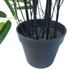 Image of Artificial Black Bamboo Tree With Real Touch Leaves - 180cm