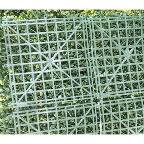 Artificial Boxwood Hedge 1m x 1m Plant Wall Screening Panel UV Stabilised