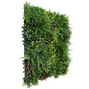 Image of Angled Side View Of The Artificial Country Fern Recycled Vertical Garden Panel