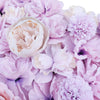 Image of Artificial Flower Wall Backdrop Panel 40cm X 60cm Faux Pink