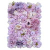 Image of Artificial Flower Wall Backdrop Panel 40cm X 60cm Faux Pink