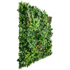 Image of Angled side view of the Artificial Green Meadows 1m x 1m Plant Wall Panel UV Stabilised