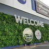 Image of Artificial Green Meadows Vertical Garden Sample