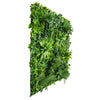 Image of Artificial Green Tropics Vertical Garden 1m x 1m Plant Wall Panel UV Stabilised side view