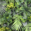 Image of Artificial Hawaiian Fern Vertical Garden Panel 1m x 1m UV Stabilised