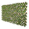 Image of Artificial Jasmine Hedge Extendable Trellis Screen 2m x 1m UV Stabilised