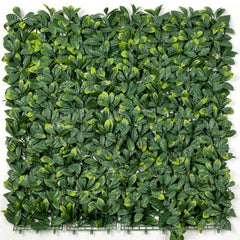 Artificial Laurel Hedge 1m x 1m Plant Wall Screening Panel UV Protected