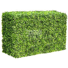 Artificial Mixed Boxwood Freestanding Hedge 1m x 50cm x 30cm UV Stabilised