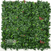 Image of Artificial Photinia Hedge 1m x 1m Plant Wall Screening Panel UV Protected