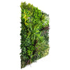 Image of Angles Side View Of Artificial Premium Fern & Grass Vertical Garden 1m Panel UV Stabilised