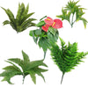 Image of Artificial Tropical Plant Stems Variety Pack, UV Stabilised