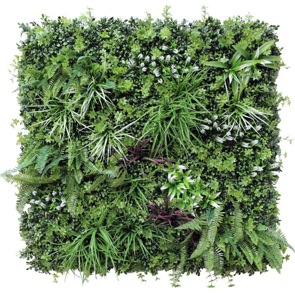 Artificial Vista Green Recycled Vertical Garden Panel 1m UV Stabilised