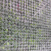 Image of Rear Mesh Panel Of The Artificial White Grass & Fern Vertical Garden 1m x 1m UV Stabilised