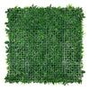 Image of Artificial White Oasis Vertical Garden 1m x 1m Plant Wall Screening Panel UV Protected