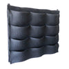 Image of FLORAFELT 12 POCKET MODULAR PLEATED FELT VERTICAL GARDEN
