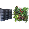 Image of FLORAFELT 12 POCKET MODULAR PLEATED FELT VERTICAL GARDEN