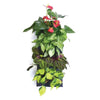 Image of FLORAFELT 4 POCKET MODULAR PLEATED FELT VERTICAL GARDEN