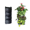 Image of FLORAFELT 4 POCKET MODULAR PLEATED FELT VERTICAL GARDEN