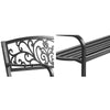 Image of Gardeon Cast Iron Victorian Garden Bench Seat - Black