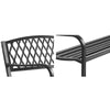Image of Gardeon Cast Iron Vintage Garden Bench Seat - Black