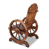Image of Gardeon Outdoor Wooden Wagon Wheel Chair