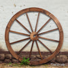 Image of Gardeon Outdoor Wooden Wagon Wheel Set of 2