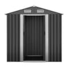 Image of Giantz 1.25 x 1.95m Steel Garden Shed - Grey