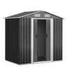Image of Giantz 1.25 x 1.95m Steel Garden Shed - Grey