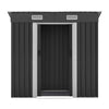 Image of Giantz 1.94 x 1.21m metal Tool Shed - Grey