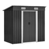 Image of Giantz 1.94 x 1.21m metal Tool Shed - Grey