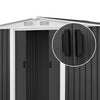 Image of Giantz 2.05 x 2.57m Steel Garden Shed with Roof - Grey