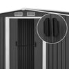 Image of Giantz 2.57 x 2.57m Steel Base Garden Shed - Grey